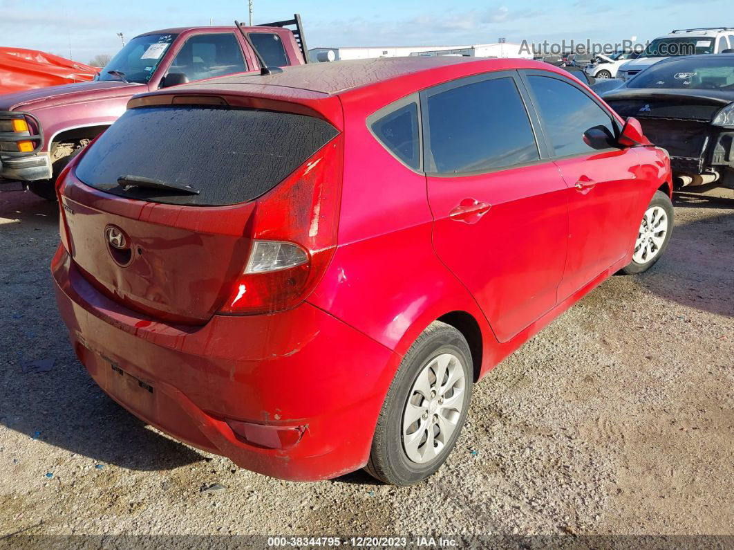 2015 Hyundai Accent Gs Red vin: KMHCT5AE8FU213416