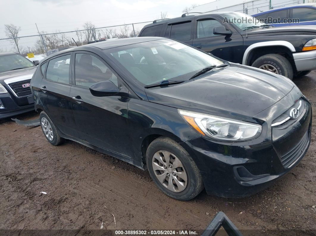 2016 Hyundai Accent Se Black vin: KMHCT5AE8GU261936