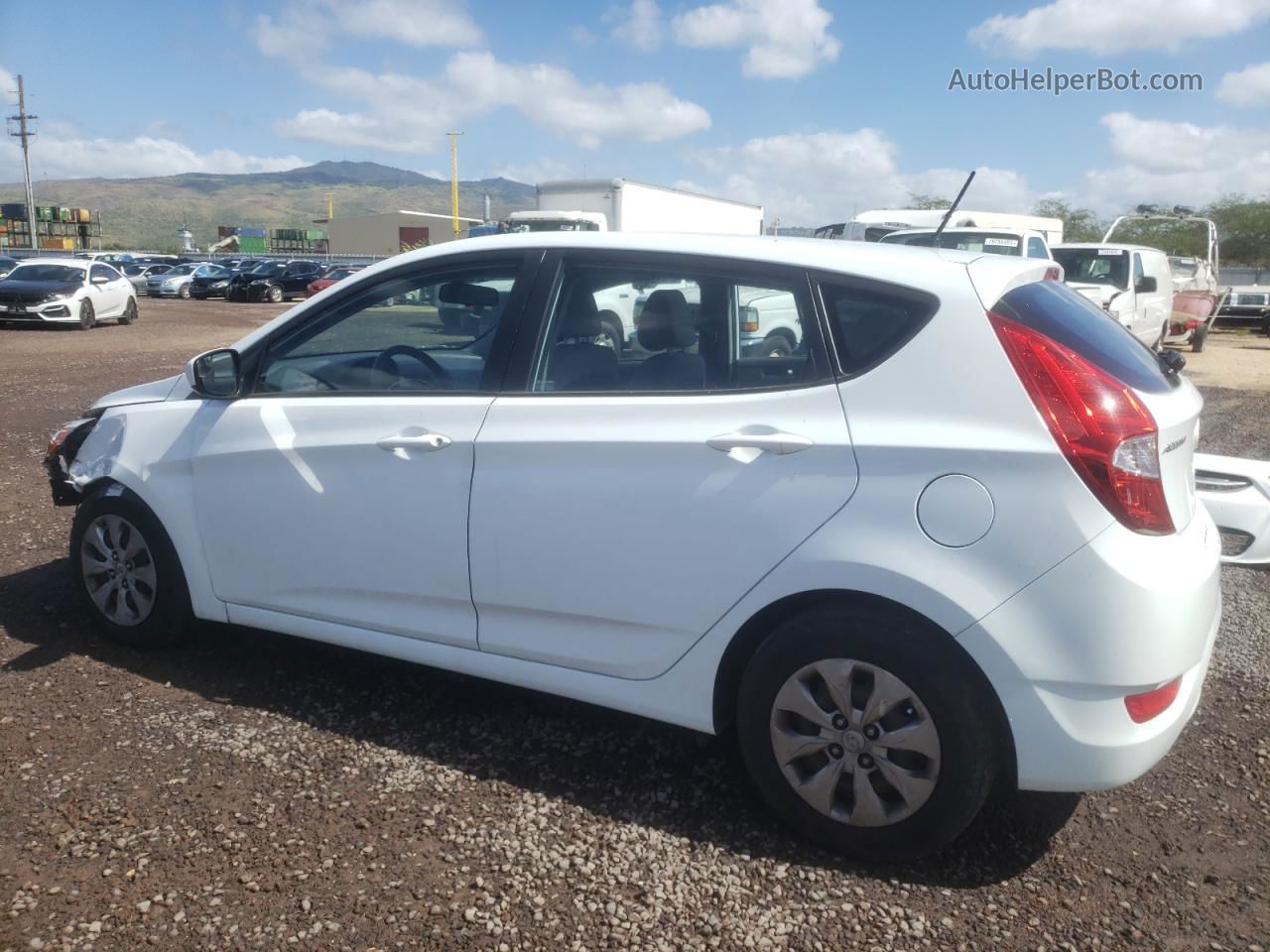 2016 Hyundai Accent Se Белый vin: KMHCT5AE8GU270460