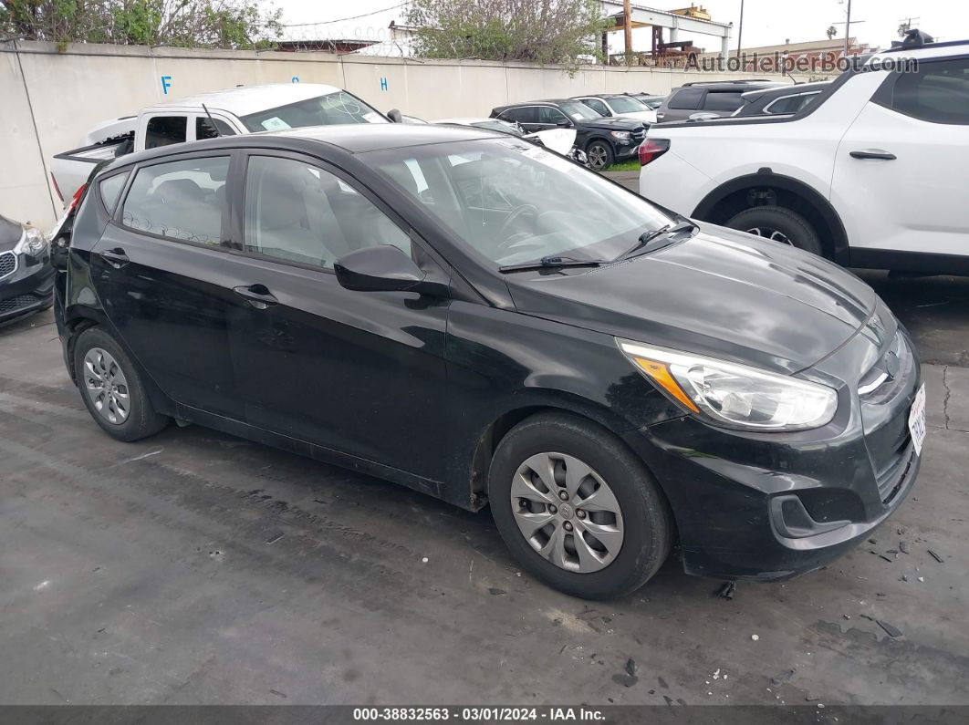 2016 Hyundai Accent Se Black vin: KMHCT5AE8GU273634