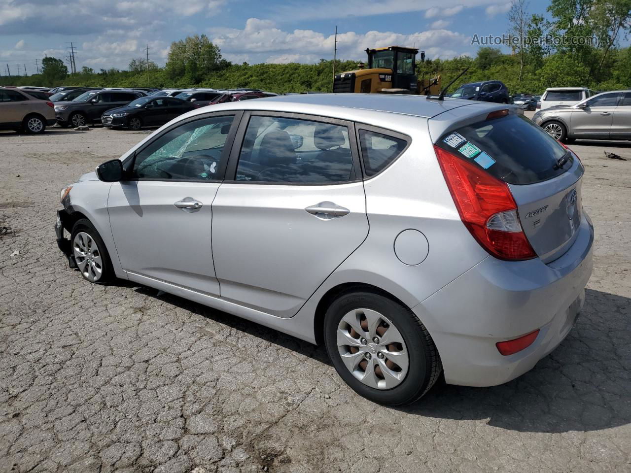 2016 Hyundai Accent Se Silver vin: KMHCT5AE8GU275366