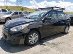 2016 Hyundai Accent Se Black vin: KMHCT5AE8GU294192