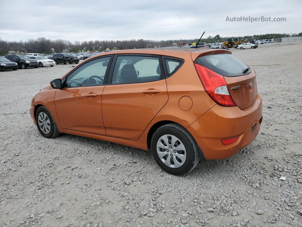 2017 Hyundai Accent Se Orange vin: KMHCT5AE8HU327208