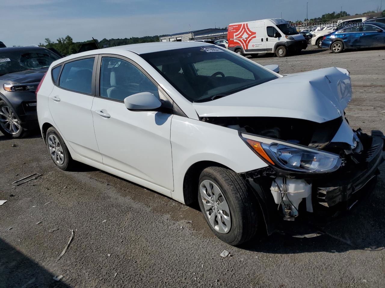 2017 Hyundai Accent Se White vin: KMHCT5AE8HU349791