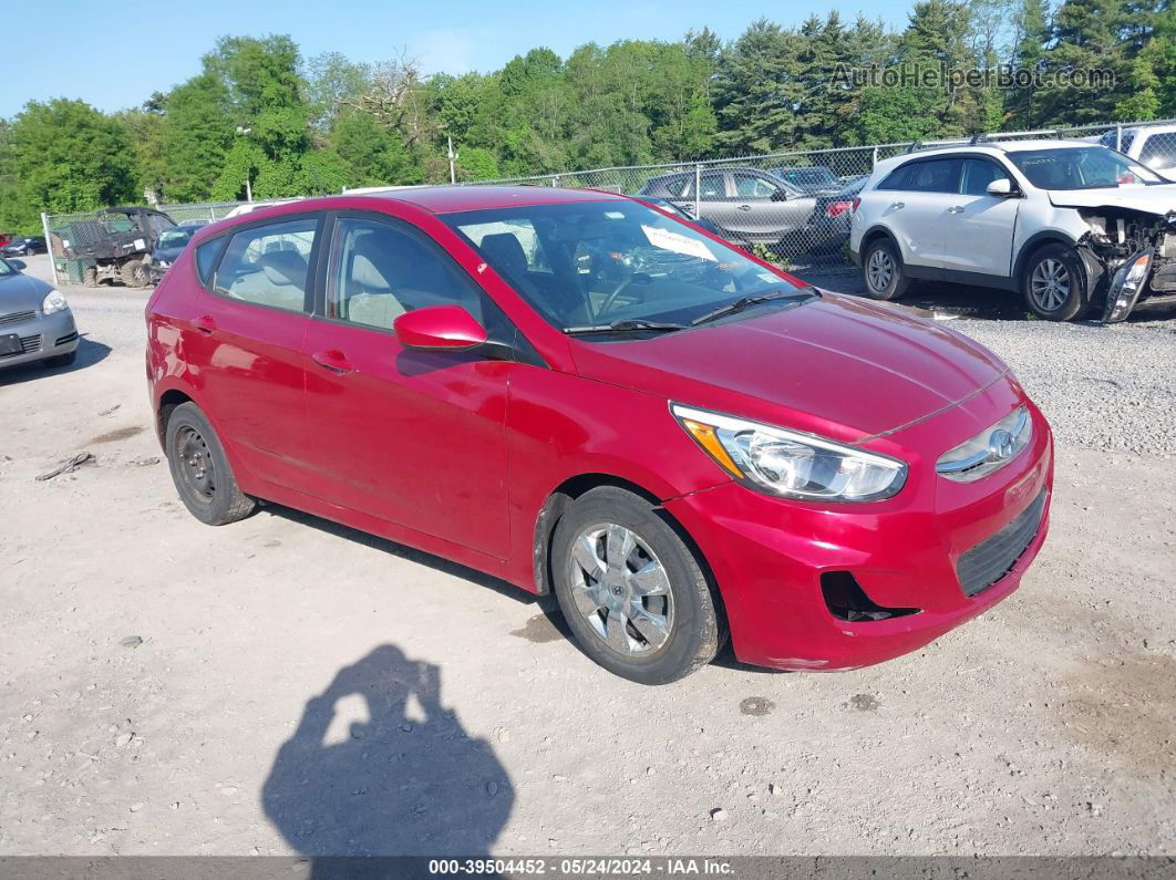 2017 Hyundai Accent Se Red vin: KMHCT5AE8HU363383