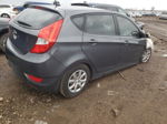 2013 Hyundai Accent Gls Gray vin: KMHCT5AE9DU081666