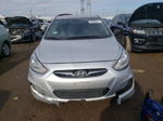 2013 Hyundai Accent Gls Silver vin: KMHCT5AE9DU115413