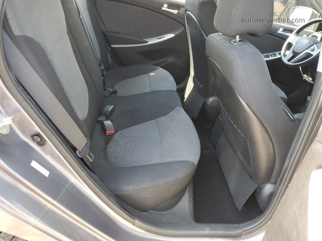 2013 Hyundai Accent Gls Charcoal vin: KMHCT5AE9DU119980