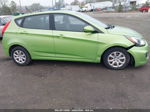 2013 Hyundai Accent Gs Зеленый vin: KMHCT5AE9DU127481