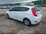 2013 Hyundai Accent Gs White vin: KMHCT5AE9DU130235