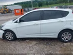 2013 Hyundai Accent Gs White vin: KMHCT5AE9DU130235