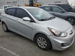 2014 Hyundai Accent Gls Silver vin: KMHCT5AE9EU165200