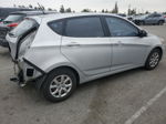 2014 Hyundai Accent Gls Silver vin: KMHCT5AE9EU165200