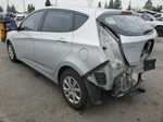 2014 Hyundai Accent Gls Silver vin: KMHCT5AE9EU165200