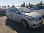 2015 Hyundai Accent Gs Серебряный vin: KMHCT5AE9FU219256