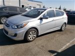 2015 Hyundai Accent Gs Silver vin: KMHCT5AE9FU219256