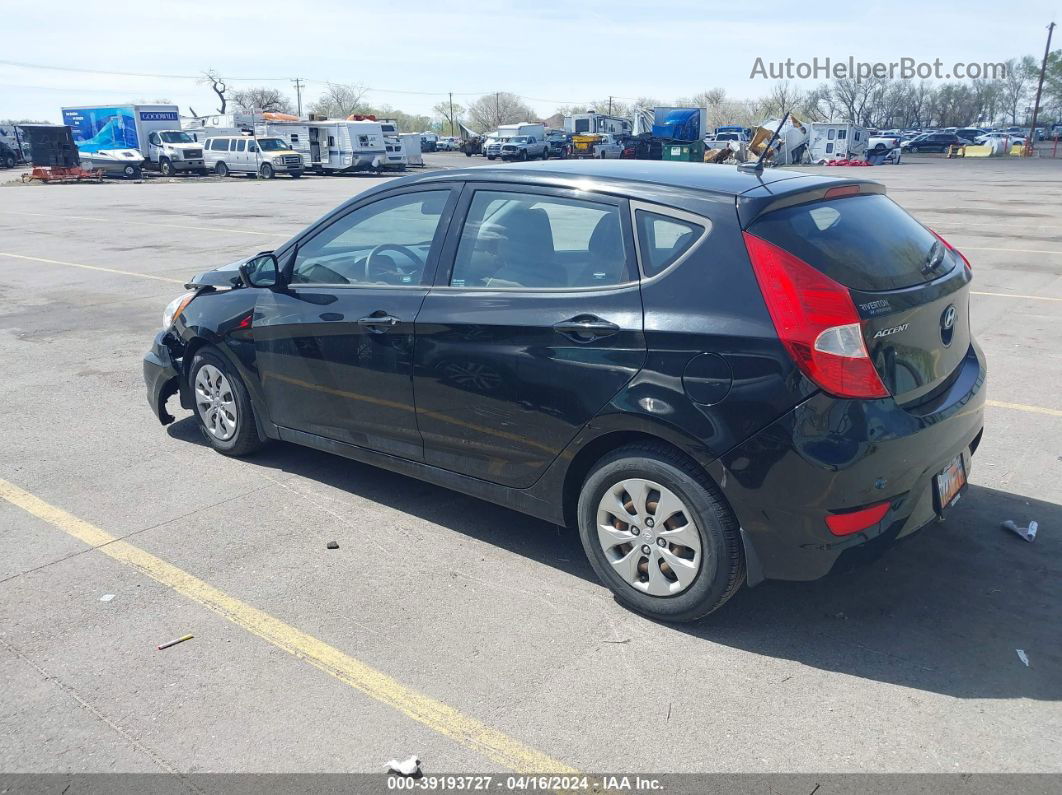 2015 Hyundai Accent Gs Black vin: KMHCT5AE9FU231374