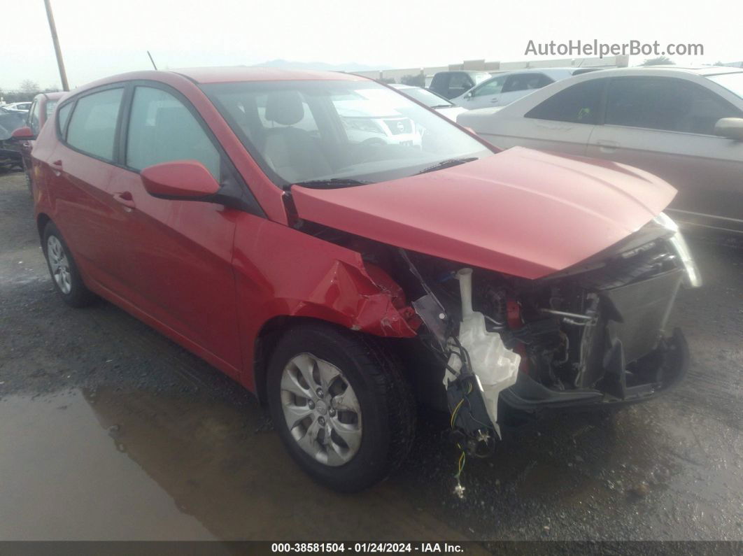 2015 Hyundai Accent Gs Red vin: KMHCT5AE9FU233755