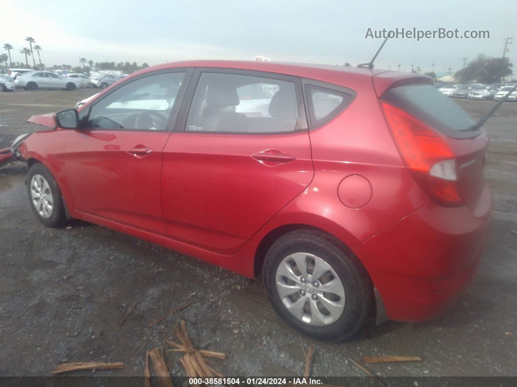 2015 Hyundai Accent Gs Red vin: KMHCT5AE9FU233755