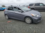 2016 Hyundai Accent Se Серый vin: KMHCT5AE9GU256776