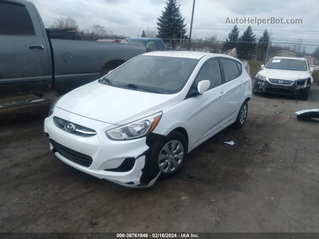 2016 Hyundai Accent Se White vin: KMHCT5AE9GU261010