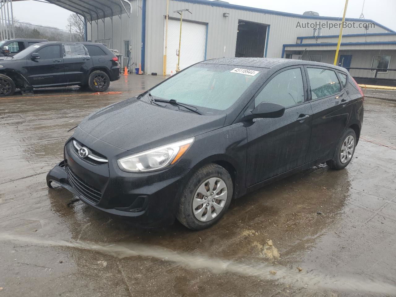 2016 Hyundai Accent Se Black vin: KMHCT5AE9GU265462