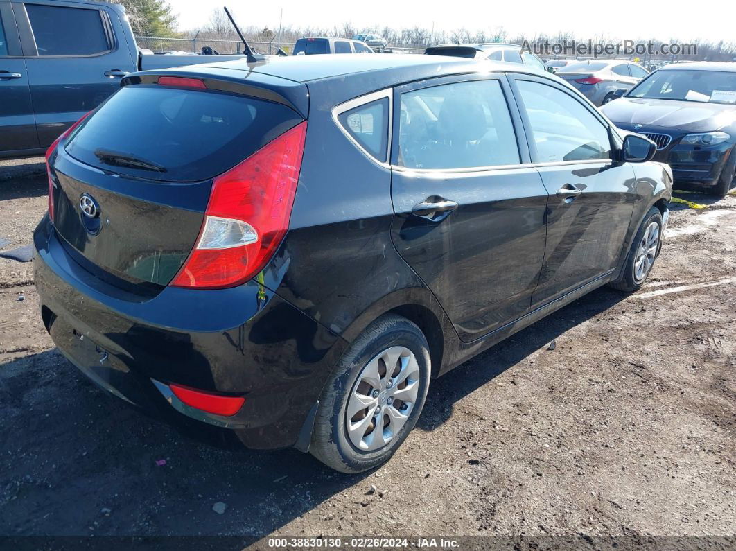 2016 Hyundai Accent Se Black vin: KMHCT5AE9GU265610