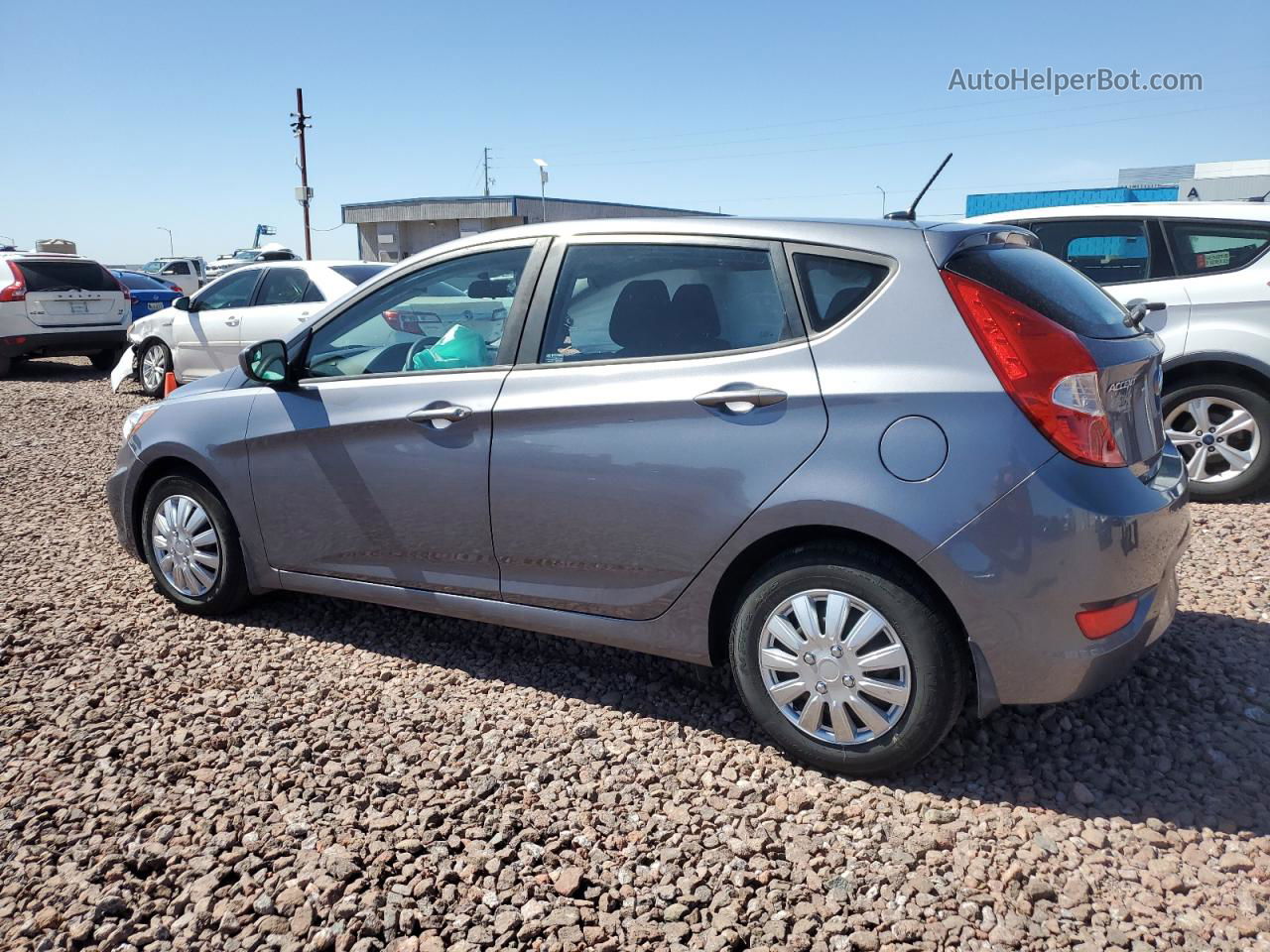 2016 Hyundai Accent Se Charcoal vin: KMHCT5AE9GU272282