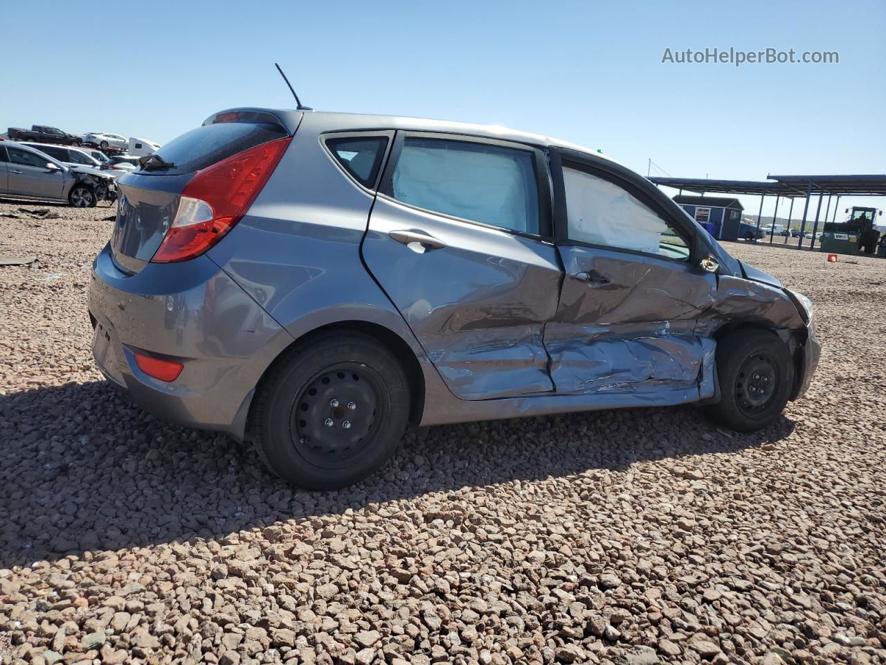 2016 Hyundai Accent Se Charcoal vin: KMHCT5AE9GU272282