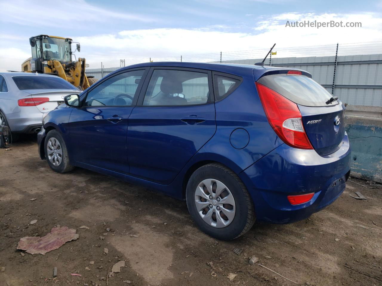 2016 Hyundai Accent Se Blue vin: KMHCT5AE9GU279801