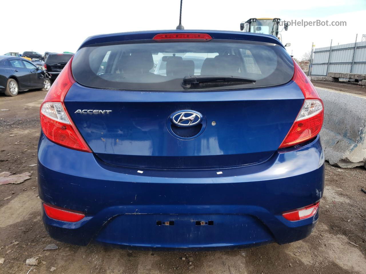 2016 Hyundai Accent Se Blue vin: KMHCT5AE9GU279801