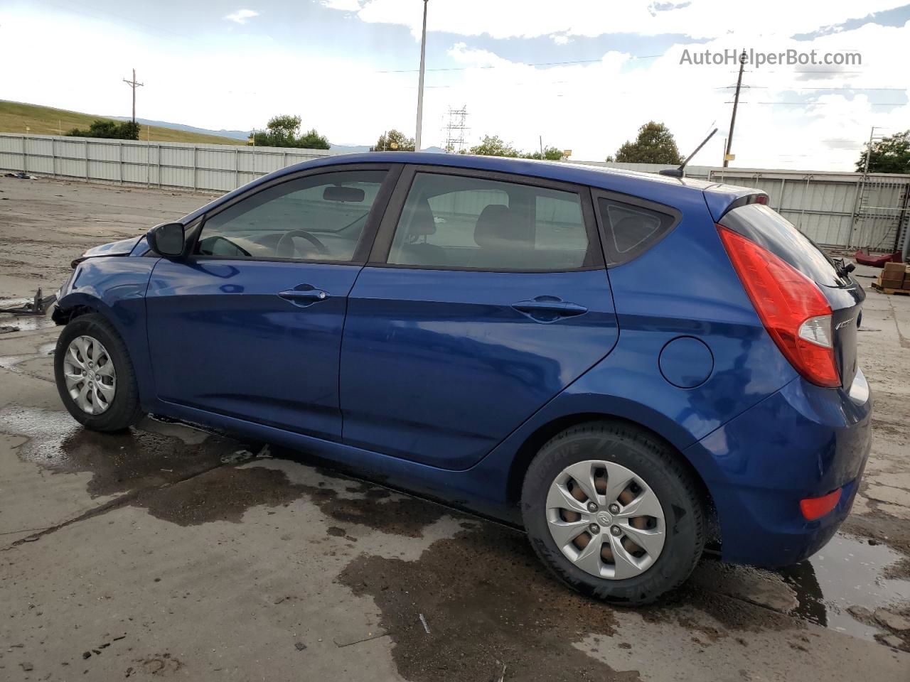 2016 Hyundai Accent Se Blue vin: KMHCT5AE9GU283198