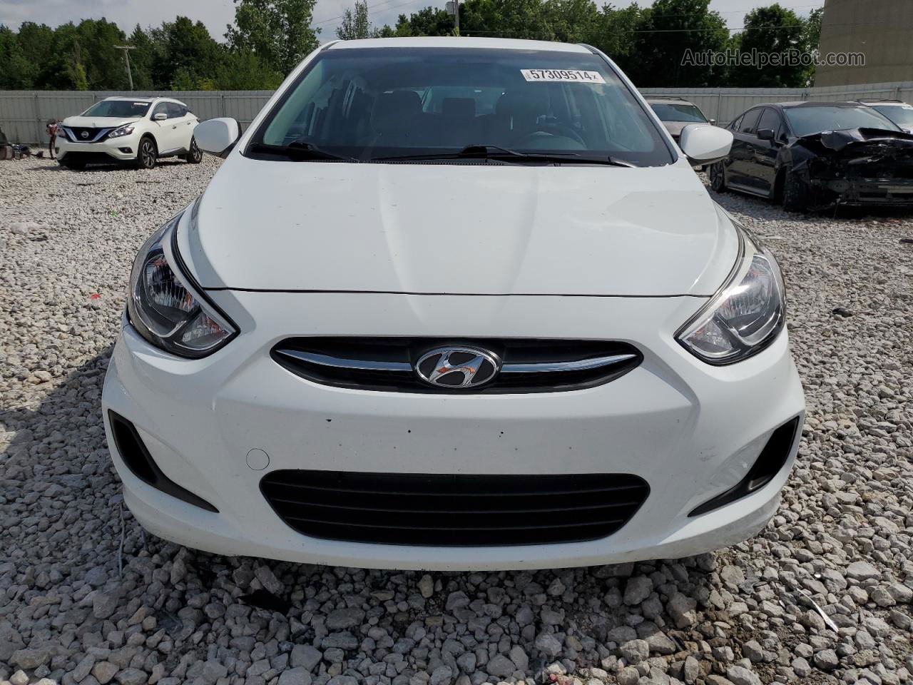 2016 Hyundai Accent Se Белый vin: KMHCT5AE9GU290779