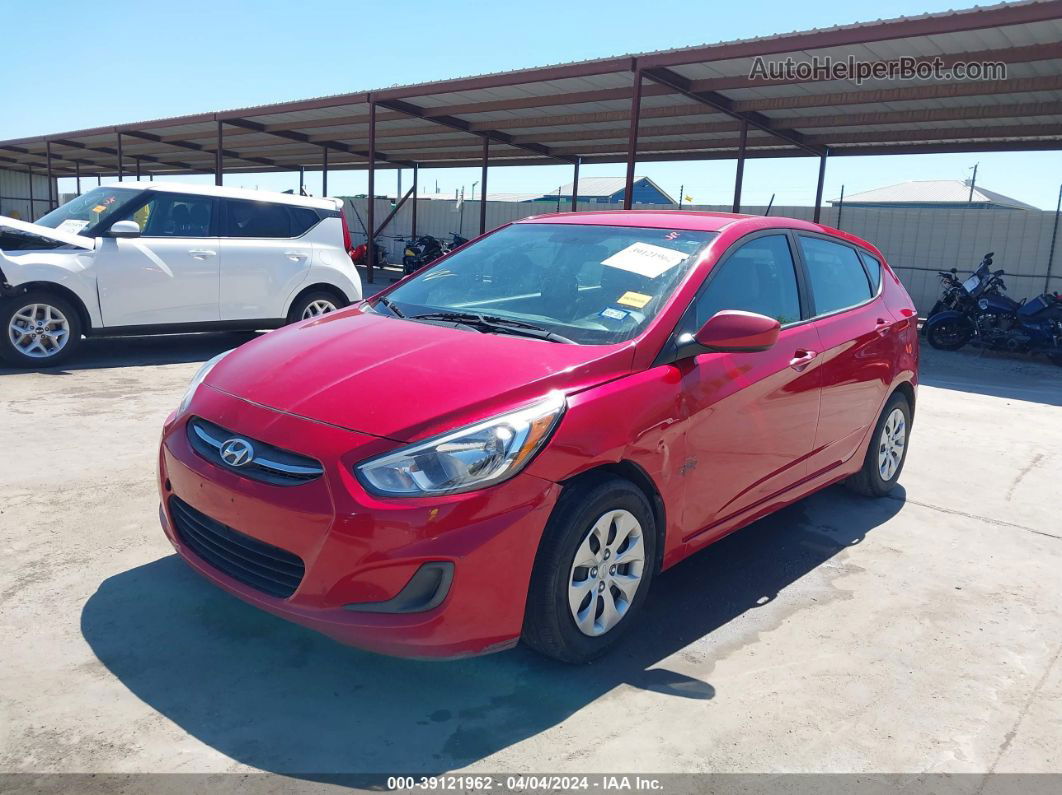 2017 Hyundai Accent Se Red vin: KMHCT5AE9HU340498