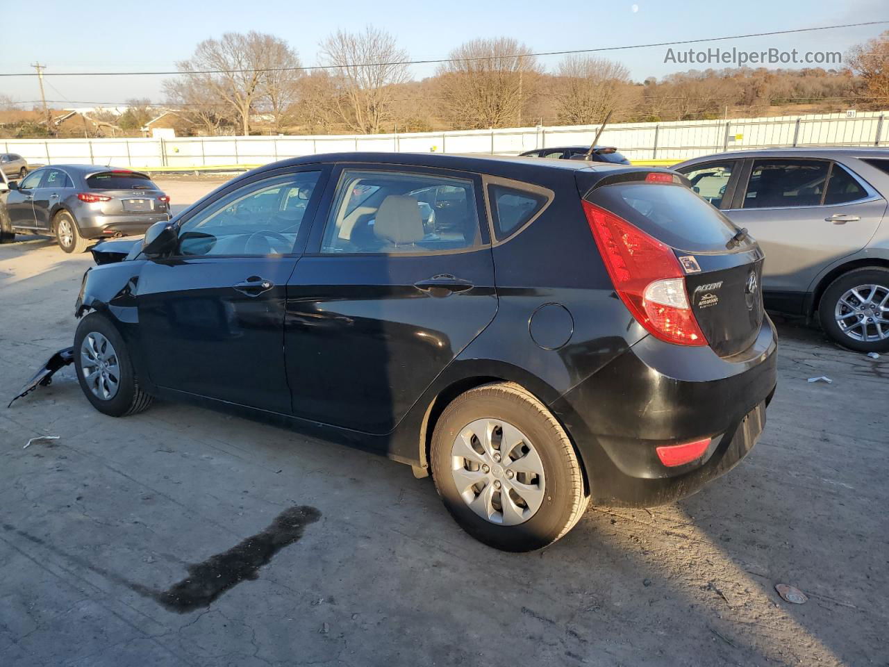 2017 Hyundai Accent Se Black vin: KMHCT5AE9HU353428