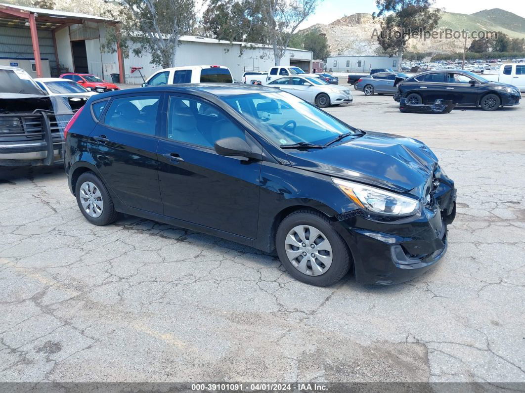 2017 Hyundai Accent Se Black vin: KMHCT5AE9HU362985