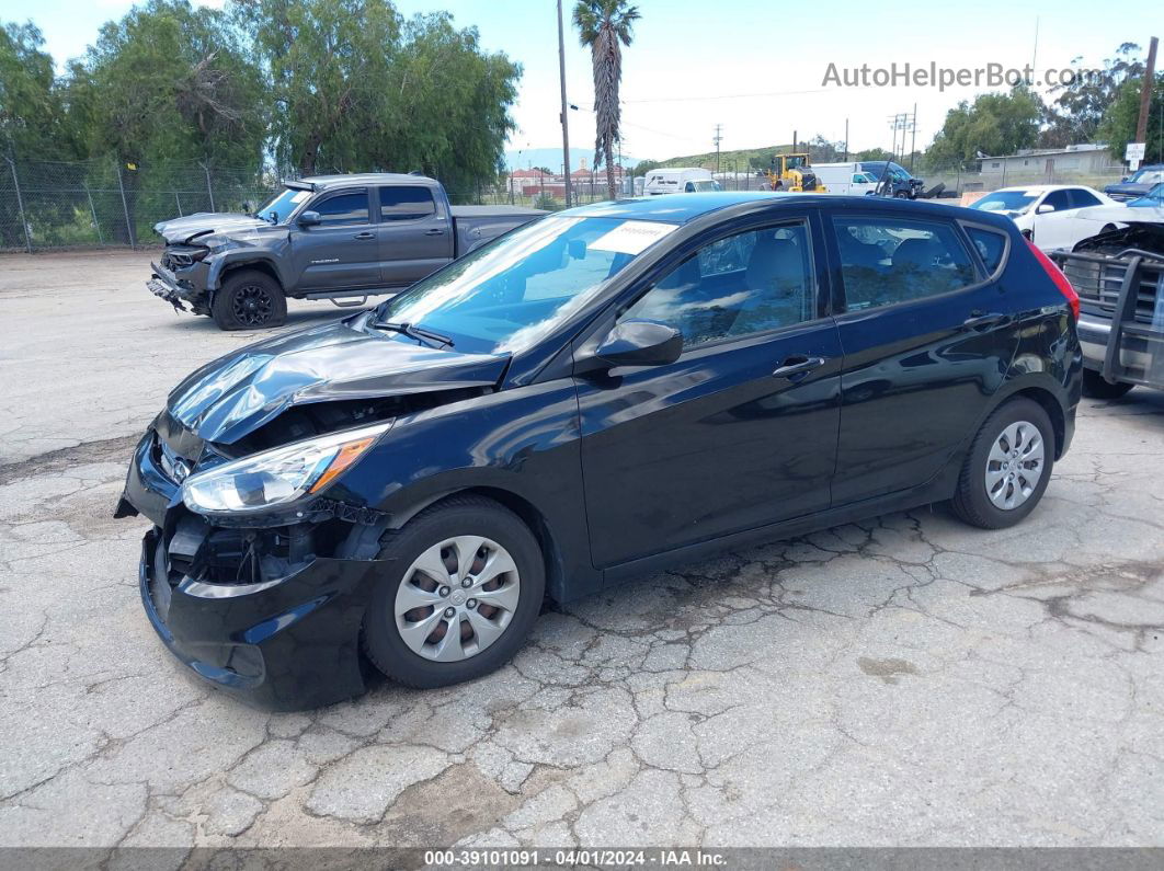 2017 Hyundai Accent Se Black vin: KMHCT5AE9HU362985