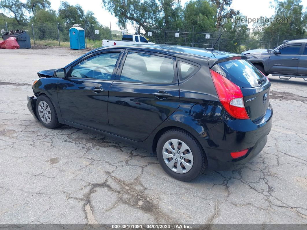 2017 Hyundai Accent Se Black vin: KMHCT5AE9HU362985