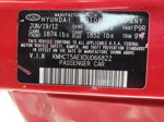 2013 Hyundai Accent Gls Red vin: KMHCT5AEXDU066822