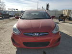 2013 Hyundai Accent Gls Red vin: KMHCT5AEXDU084429