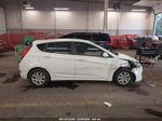 2014 Hyundai Accent Gs White vin: KMHCT5AEXEU151032