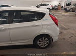 2014 Hyundai Accent Gs White vin: KMHCT5AEXEU151032