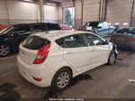 2014 Hyundai Accent Gs White vin: KMHCT5AEXEU151032