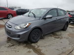 2014 Hyundai Accent Gls Gray vin: KMHCT5AEXEU180384