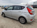 2015 Hyundai Accent Gs Silver vin: KMHCT5AEXFU200487