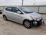 2015 Hyundai Accent Gs Silver vin: KMHCT5AEXFU200487