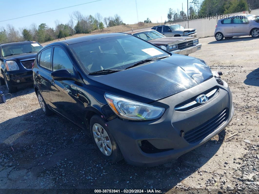 2015 Hyundai Accent Gs Black vin: KMHCT5AEXFU216138