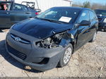 2015 Hyundai Accent Gs Black vin: KMHCT5AEXFU216138