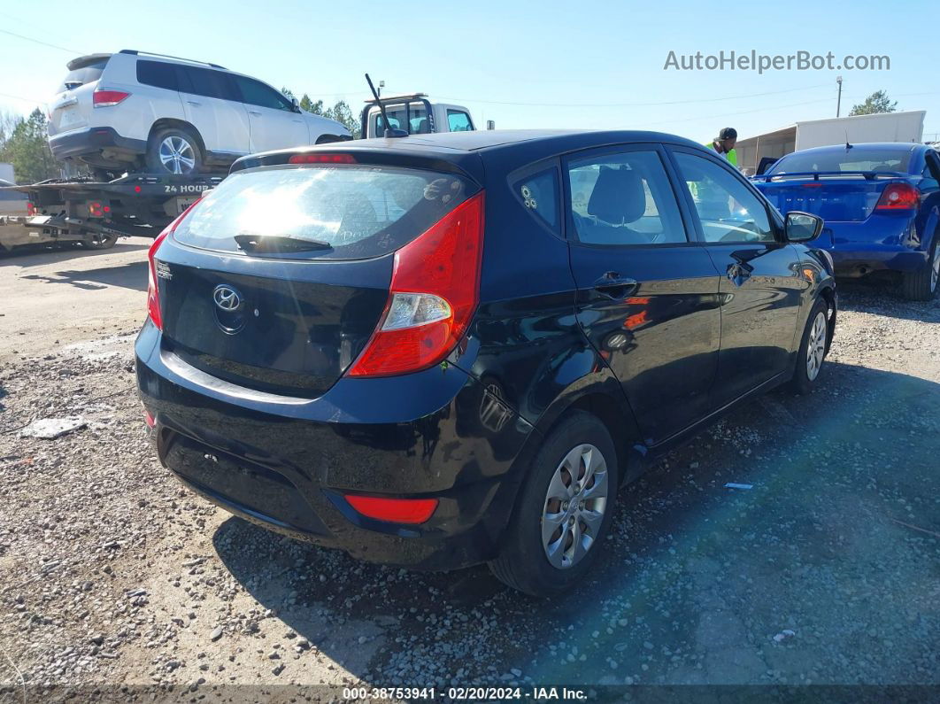 2015 Hyundai Accent Gs Black vin: KMHCT5AEXFU216138