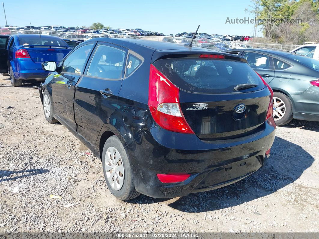 2015 Hyundai Accent Gs Black vin: KMHCT5AEXFU216138